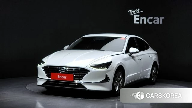 Hyundai Sonata (DN8) 2020 Белый из Кореи