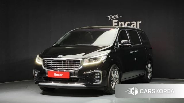Kia The New Carnival 2018 Черный из Кореи