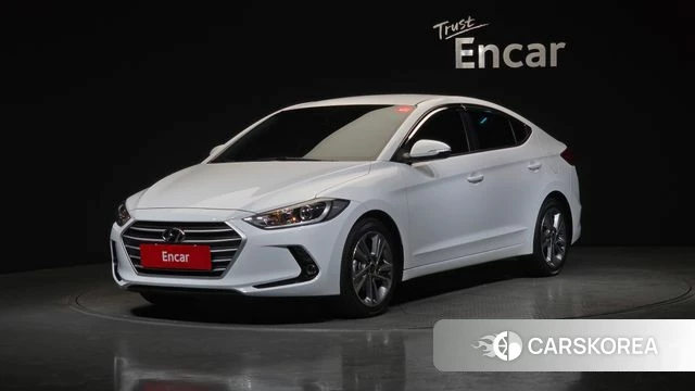 Hyundai Avante AD 2018 Белый из Кореи