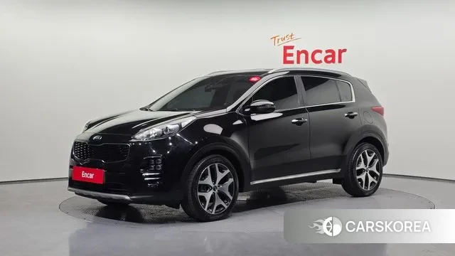 Kia Sportage 4th Generation 2018 Черный из Кореи