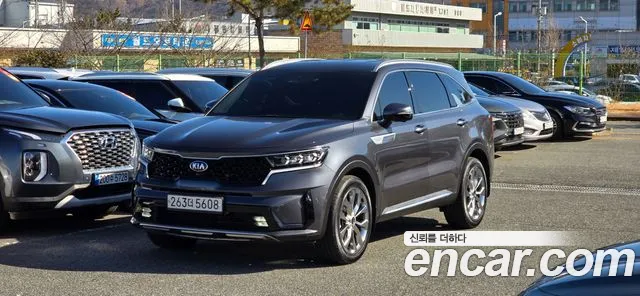 Kia Sorento 4th Generation 2020 Серый из Кореи