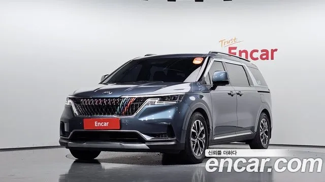 Kia Carnival 4th generation 2021 Синий из Кореи