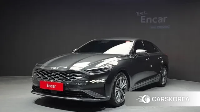 Kia K8 Hybrid 2023 Серый из Кореи