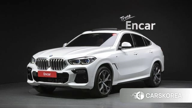 BMW X6 (G06) 2021 Белый из Кореи