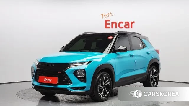 Chevrolet (GM Daewoo) Trailblazer 2020 Небесно-голубой из Кореи