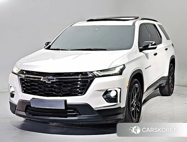 Chevrolet (GM Daewoo) Traverse 2022 Белый из Кореи