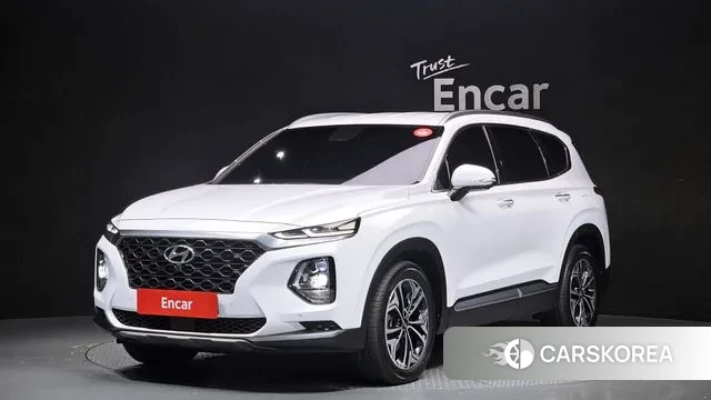 Hyundai Santa Fe TM 2019 Белый из Кореи