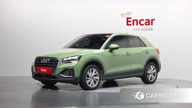 Audi Q2 2023 Светло-зеленый из Кореи