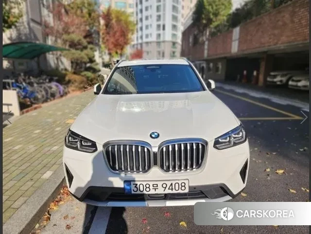 BMW X3 (G01) 2022 Белый из Кореи