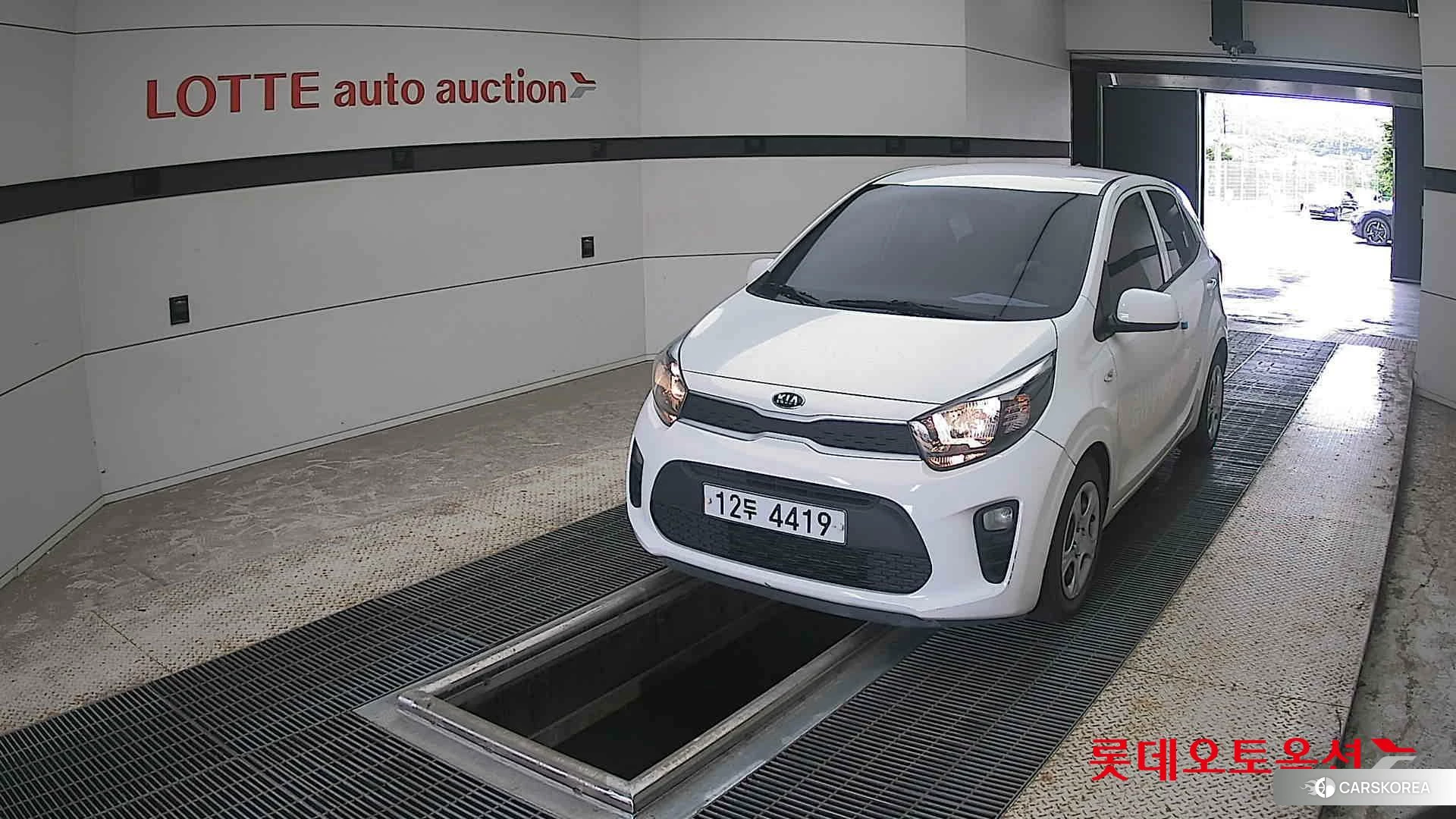 Kia Morning 2019 Белый из Кореи