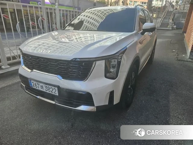 Kia The New Sorento 4th Generation 2025 Белый из Кореи