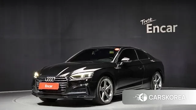 Audi A5 (F5) 2019 Черный из Кореи