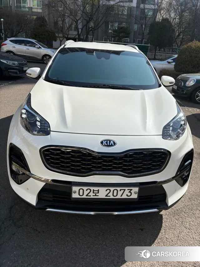 Kia Sportage The Bold 2019 Белый из Кореи