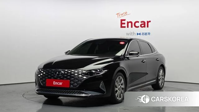 Hyundai The New Grandeur IG Hybrid 2022 Черный из Кореи