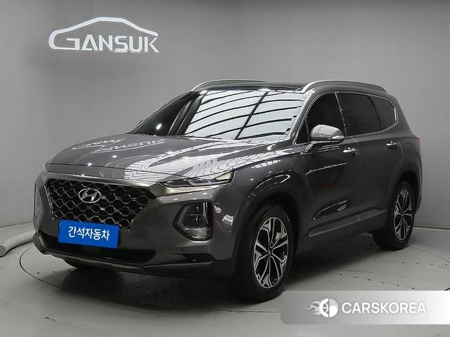 Hyundai Santa Fe TM 2018 Серый из Кореи