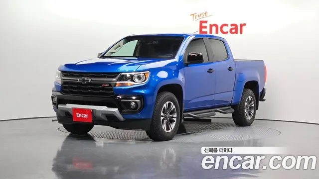 Chevrolet (GM Daewoo) Real New Colorado 2022 Синий из Кореи
