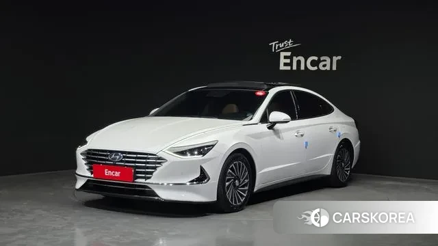 Hyundai Sonata Hybrid (DN8) 2020 Белый из Кореи