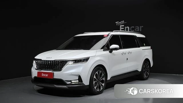 Kia Carnival 4th generation 2023 Белый из Кореи