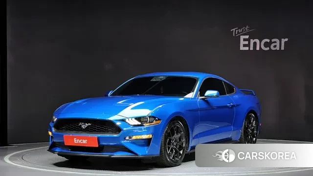 Ford Mustang 2020 Синий из Кореи