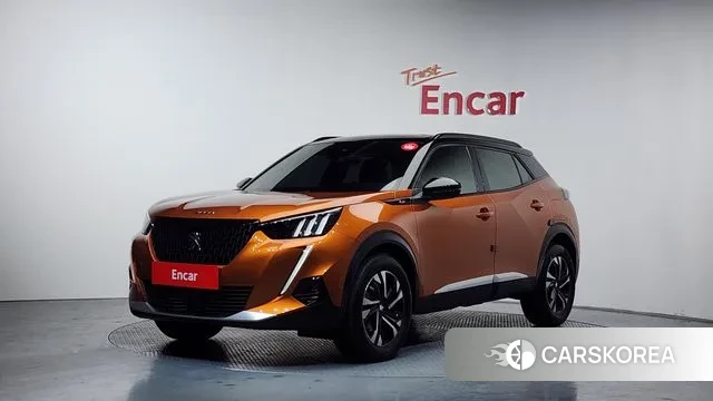 Peugeot 2008 Second generation 2022 Оранжевый из Кореи