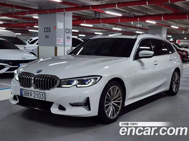 BMW 3 Series (G20) 2022 Белый из Кореи