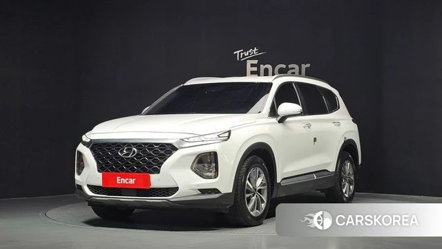 Hyundai Santa Fe TM 2020 Белый из Кореи