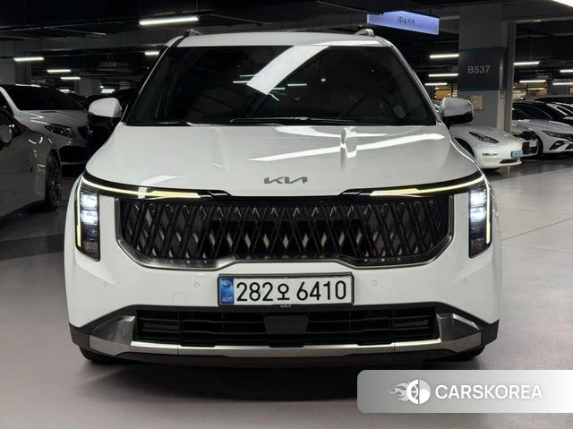 Kia The New Carnival 4th Generation 2025 Белый из Кореи