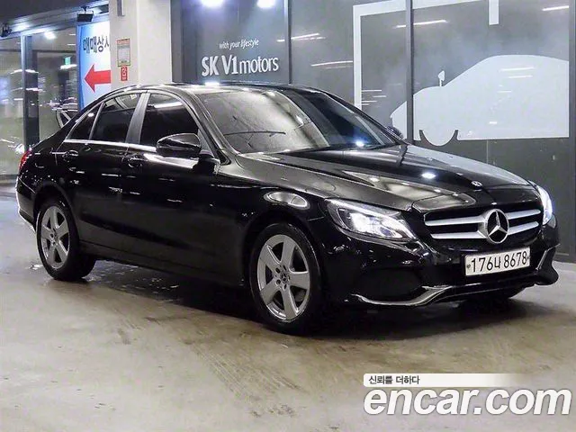 Mercedes-Benz C-Class W205 2018 Черный из Кореи