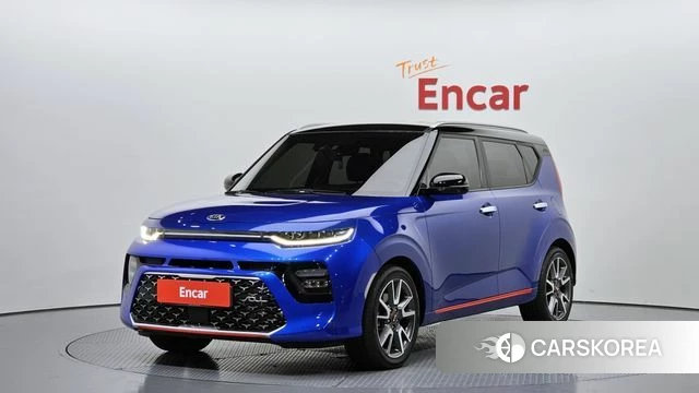 Kia Soul Booster 2019 Синий из Кореи