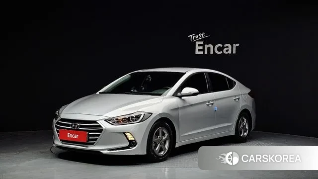 Hyundai Avante AD 2018 Серебряный из Кореи