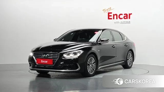 Hyundai Grandeur IG Hybrid 2019 Черный из Кореи