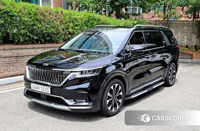 Kia Carnival 4th generation 2021 Черный из Кореи