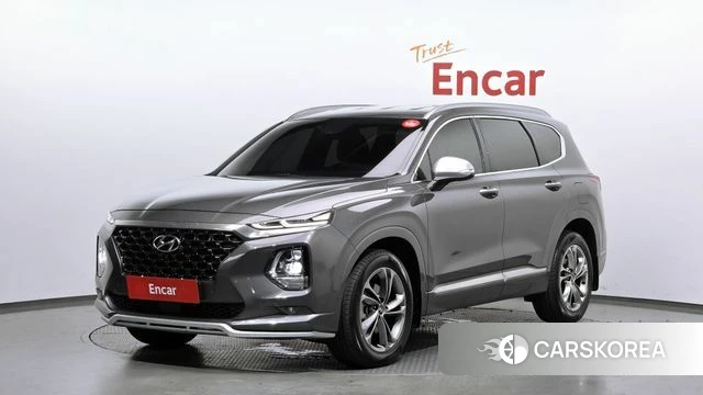 Hyundai Santa Fe TM 2018 Серый из Кореи