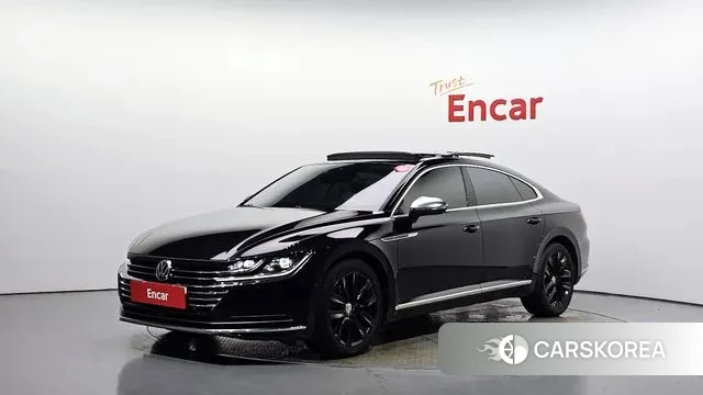 Volkswagen Arteon 2019 Синий из Кореи