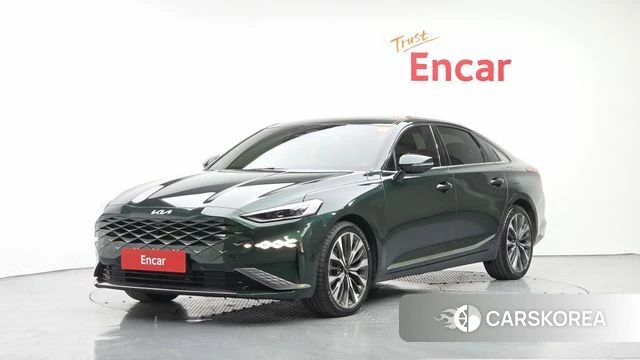 Kia K8 2021 Зеленый из Кореи