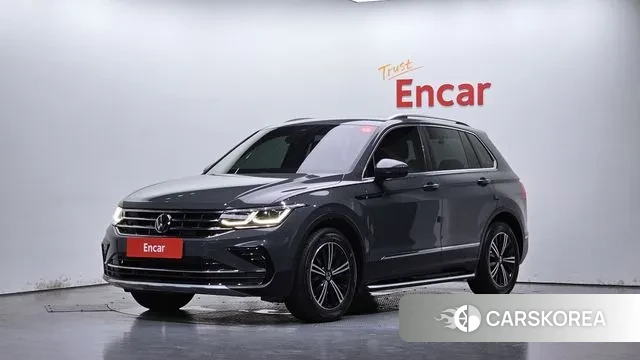 Volkswagen Tiguan second Generation 2023 Серый из Кореи