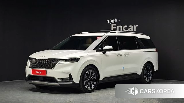 Kia Carnival 4th generation 2021 Белый из Кореи