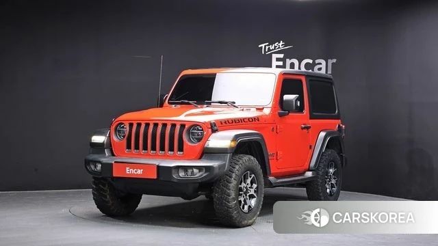 Jeep Wrangler (JL) 2020 Красный из Кореи