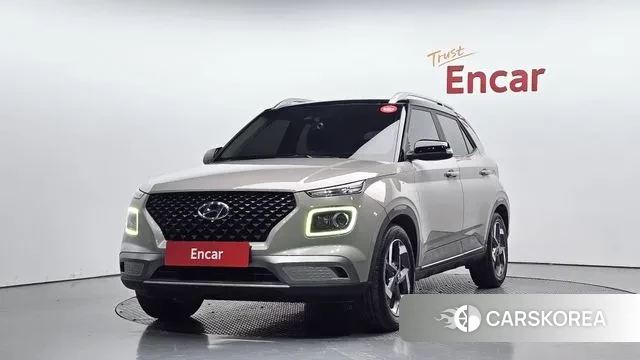 Hyundai Venue 2020 Серебристо-серый из Кореи