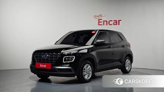 Hyundai Venue 2021 Черный из Кореи