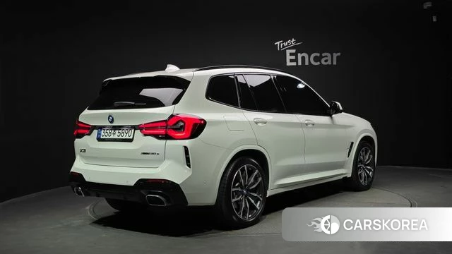BMW X3 (G01) 2023 Белый из Кореи