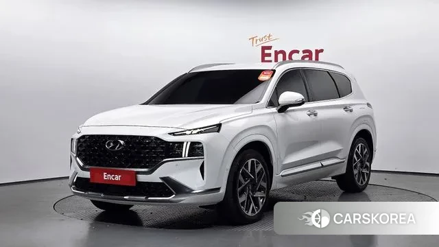 Hyundai The New Santa Fe 2021 Белый из Кореи