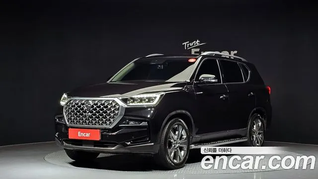 Ssangyong All New Rexton 2020 Черный из Кореи