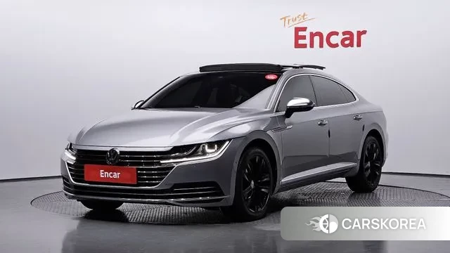 Volkswagen Arteon 2018 Серебряный из Кореи