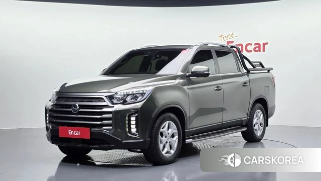 Ssangyong The New Rexton Sport 2023 Темно-зеленый из Кореи
