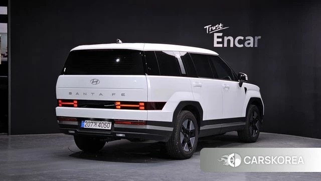 Hyundai Santa Fe (MX5) 2025 Белый из Кореи