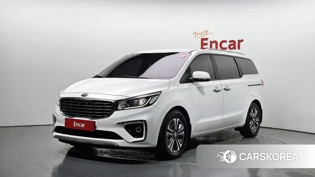 Kia The New Carnival 2019 Белый из Кореи