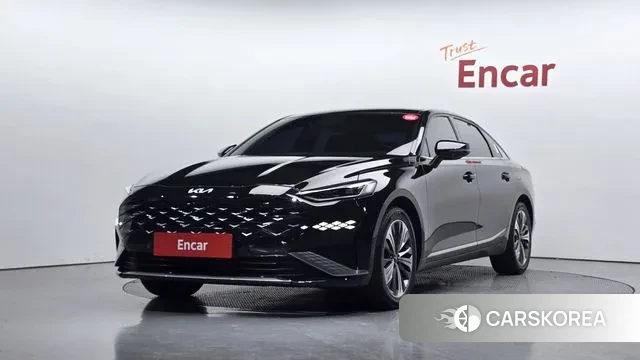 Kia K8 2021 Черный из Кореи