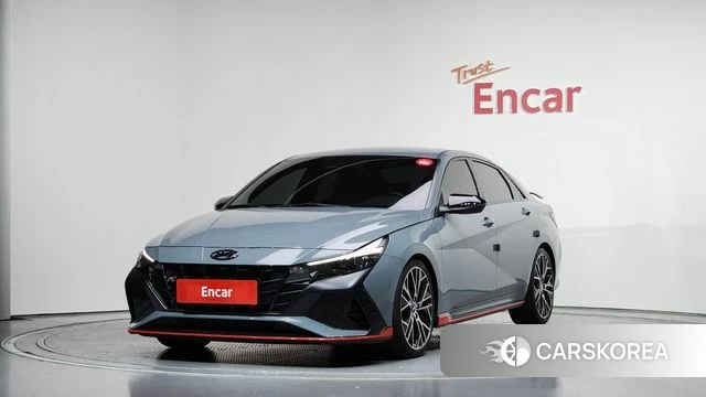 Hyundai Avante (CN7) 2022 Серый из Кореи