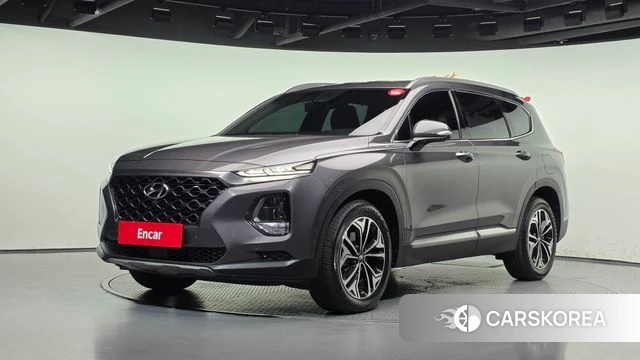 Hyundai Santa Fe TM 2018 Серый из Кореи